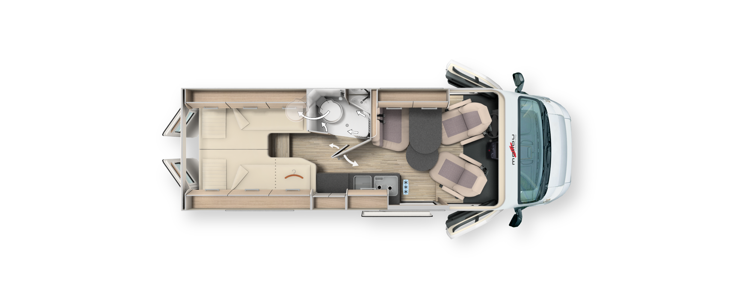 First Class - Two Rooms 640 LE RB